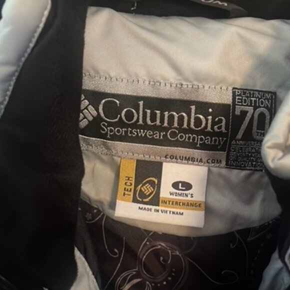 Columbia Tech interchange platinum edition Ski Jacket NWT - Picture 7 of 10
